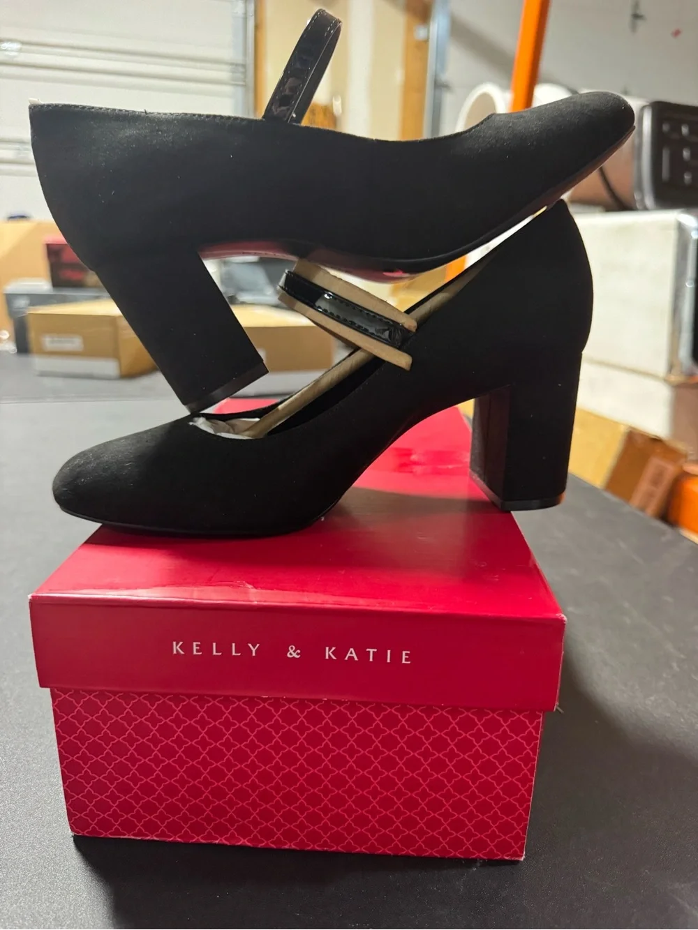 Kelly & Katie Marren Mary Jane Pump 7M New Black